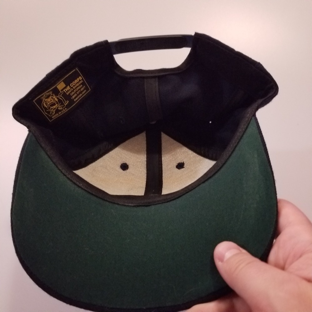 USS Ronald Reagan CVN 76 Hat Cap Snapback Navy The Corps Made in USA Embroidered - Picture 2 of 6